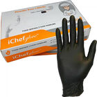 Guantes De Nitrilo Ichef Negro 100 Pzas Talla M