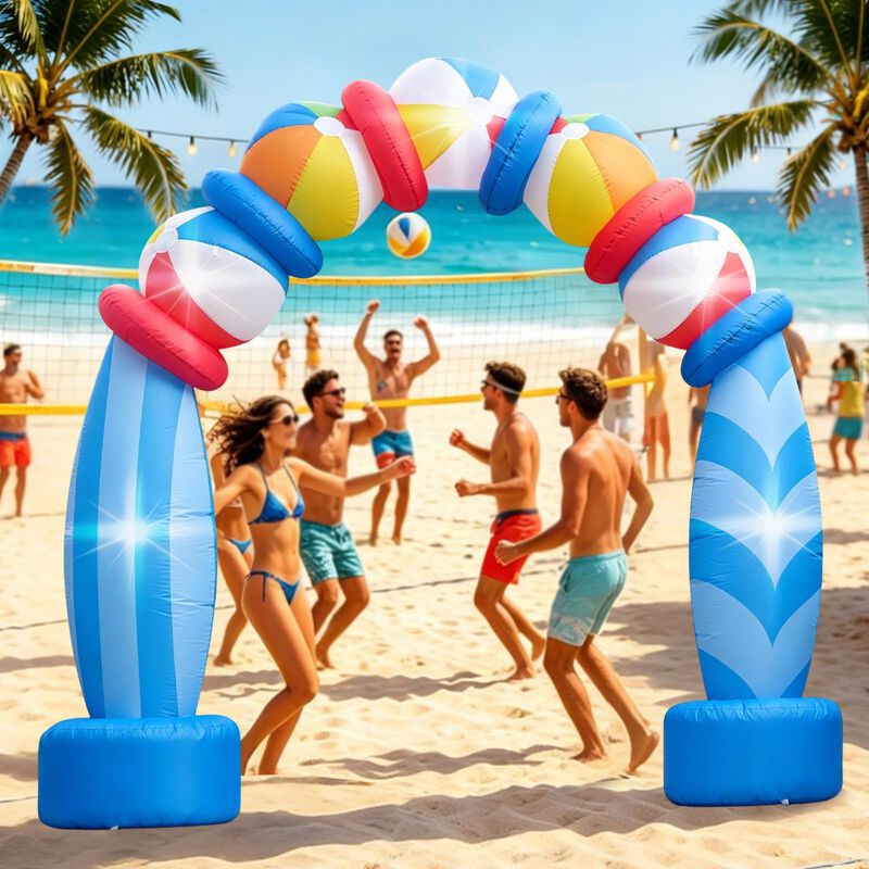 Arco Inflable Pnluoce 2,3 m Led Con Pelota De P... image number null