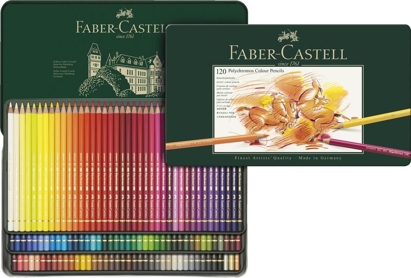 L&aacute;pices De Colores Faber-castell Polychromos En... image number null