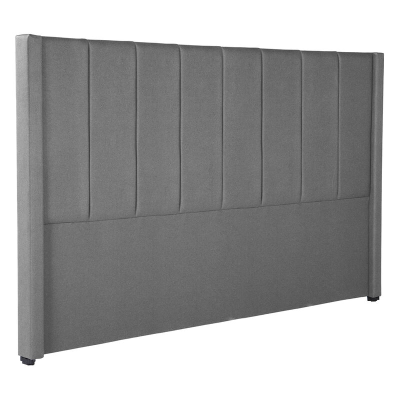 Cabecera King Size Dicasa Nizza Gris image number null