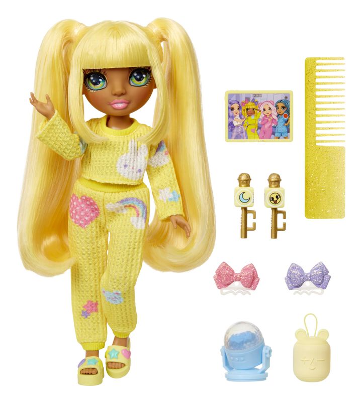 Mu&ntilde;eca De Moda Rainbow High Jr High Pj Party Su... image number null