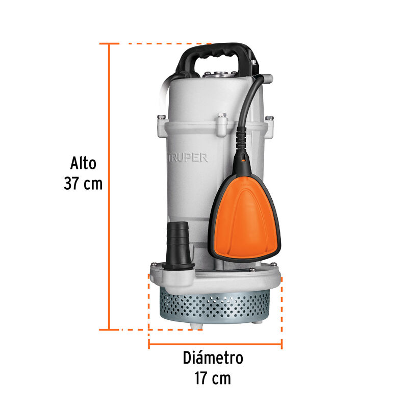 Bomba Sumergible Met&aacute;lica para Agua Limpia Uso ... image number null