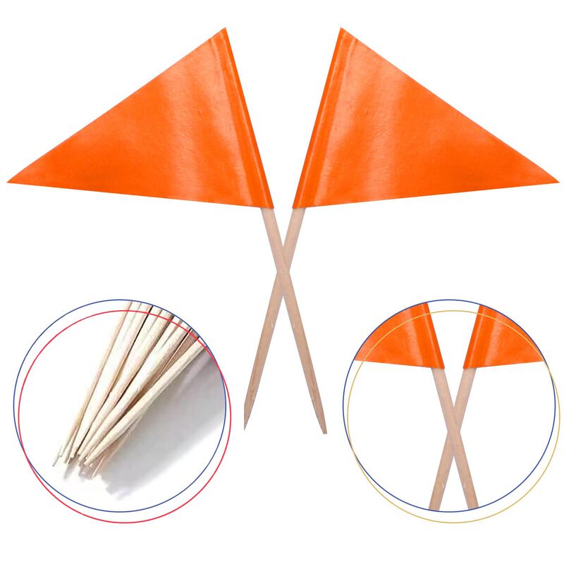 Adorno De Pastel Stidsds Naranja - Pack De 100 ... image number null
