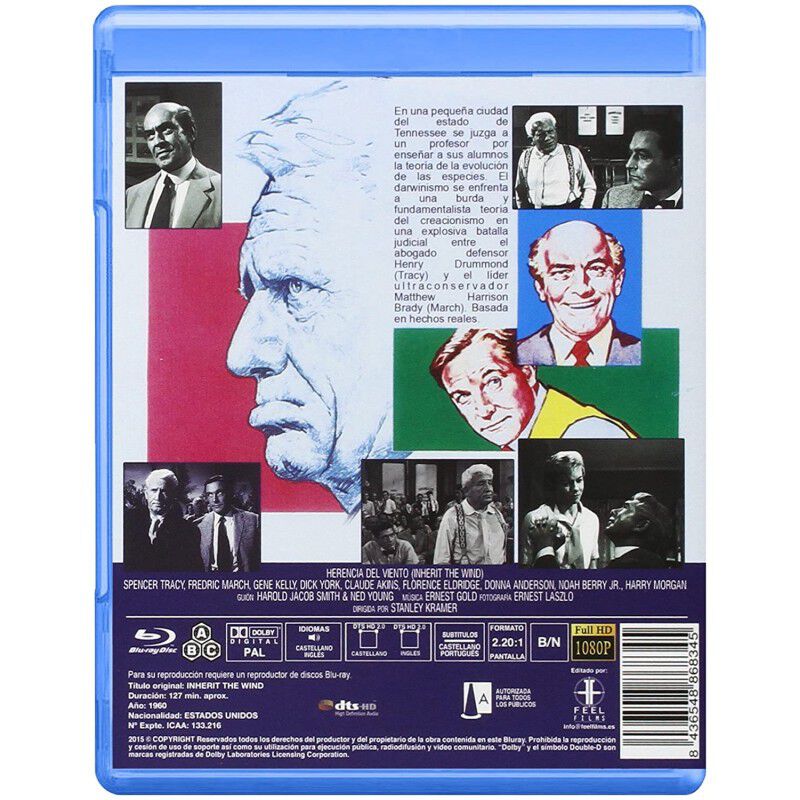 Herencia Del Viento (blu-ray.) image number null