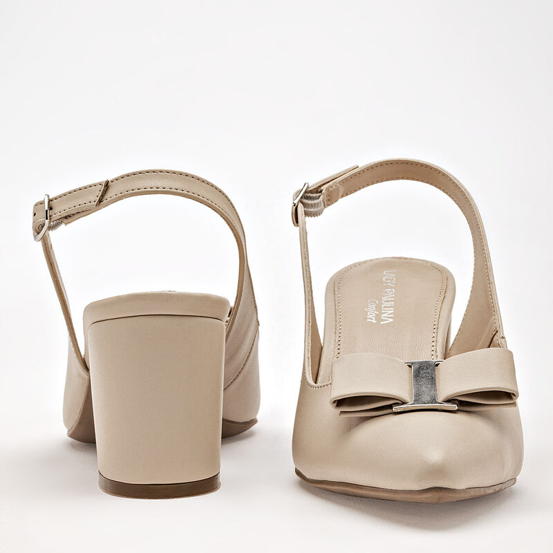 Lady Paulina Zapatilla Para Mujer Beige Cod 137... image number null