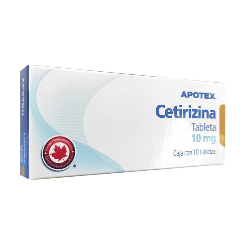 Cetirizina 10 Mg 10 Tab image number null