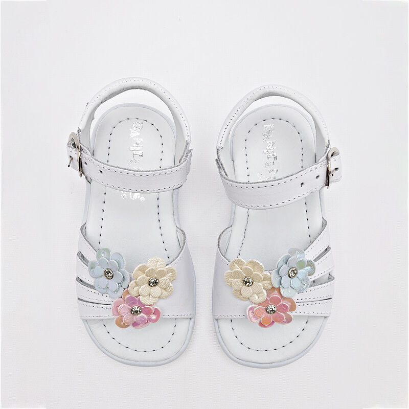 Danielitos Shoes Sandalia Para Beb&eacute; Blanco Mult... image number null