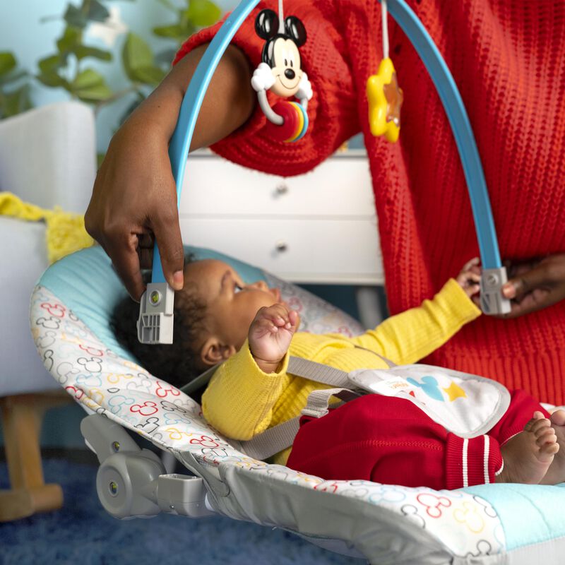 Rocker & Seat Bright Starts Disney Baby Mickey ... image number null