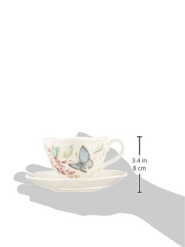 Taza De T&eacute; Lenox "prado De Mariposas" 240 ml 15... image number null