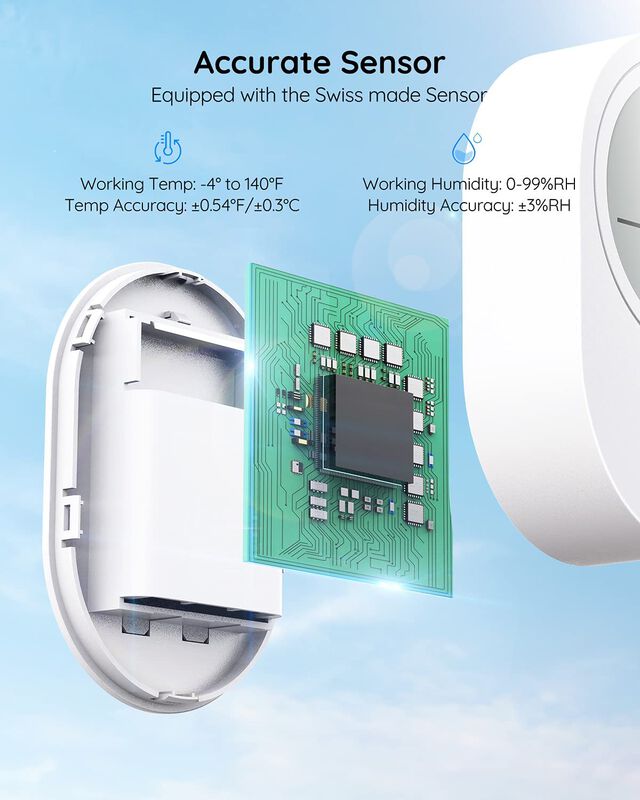 Term&oacute;metro Higr&oacute;metro Govee Wifi H5051 Con Sens... image number null