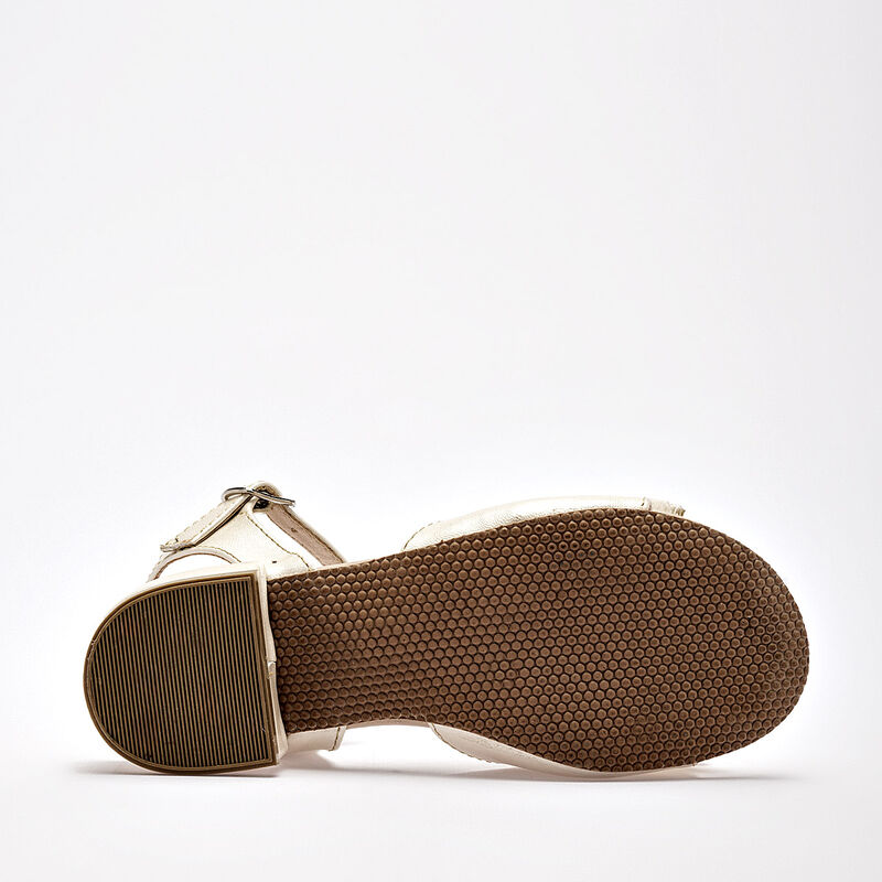 D'Monas sandalia piso para ni&ntilde;a beige cod 14120... image number null