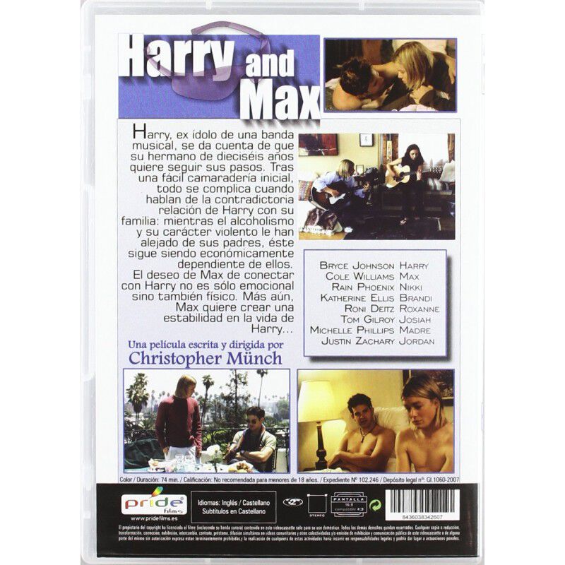 Harry and Max [DVD] (2004) image number null