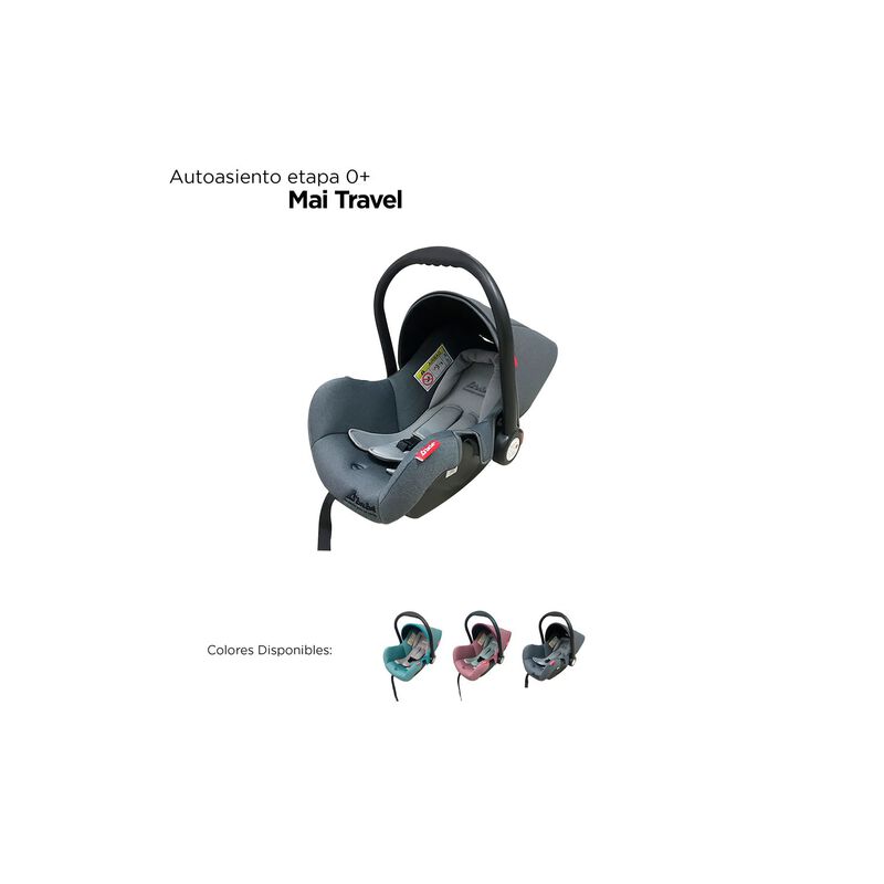 Autoasiento Portabeb&eacute; 0-12 Meses Con Cintur&oacute;n 3... image number null