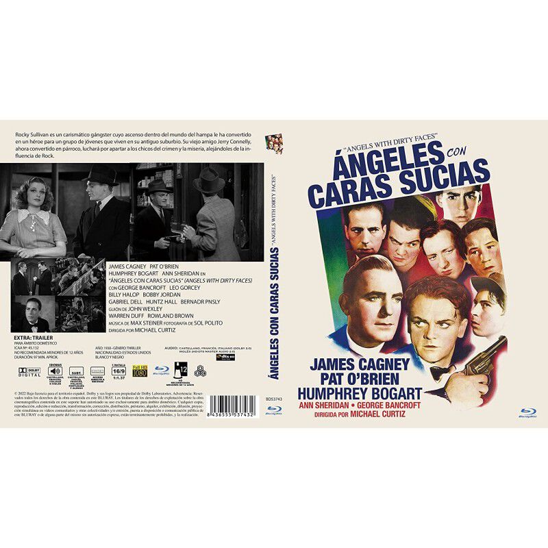 &Aacute;ngeles con caras sucias [Blu-ray] (1938) image number null