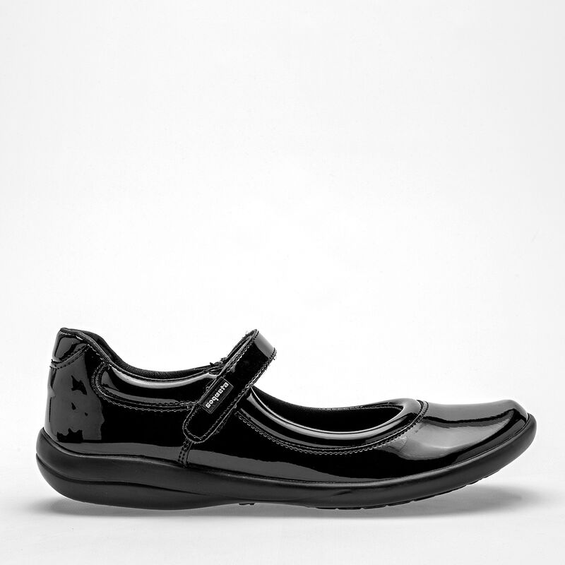 Coqueta Zapato Escolar Para Beb&eacute; Negro Charol C... image number null