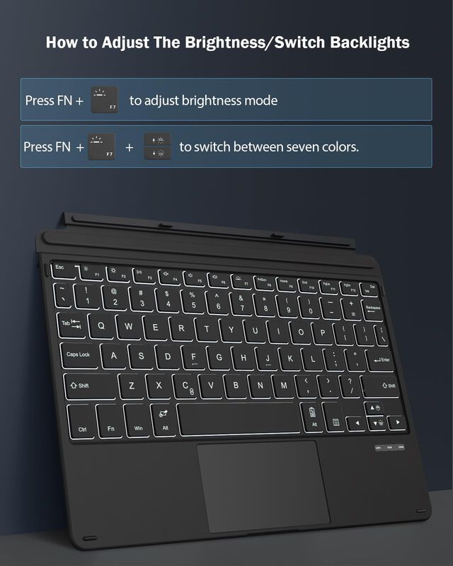 Teclado Type Cover Moko Para Surface Go 4/3/2/2... image number null
