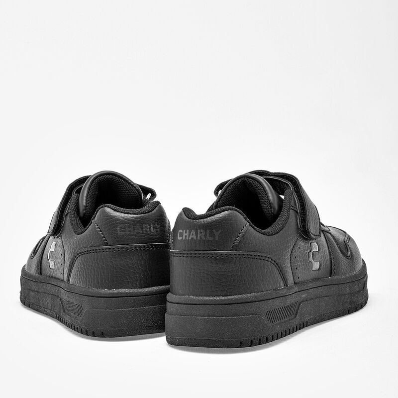 Charly Tenis Para Beb&eacute; Negro Cod 127415-c image number null