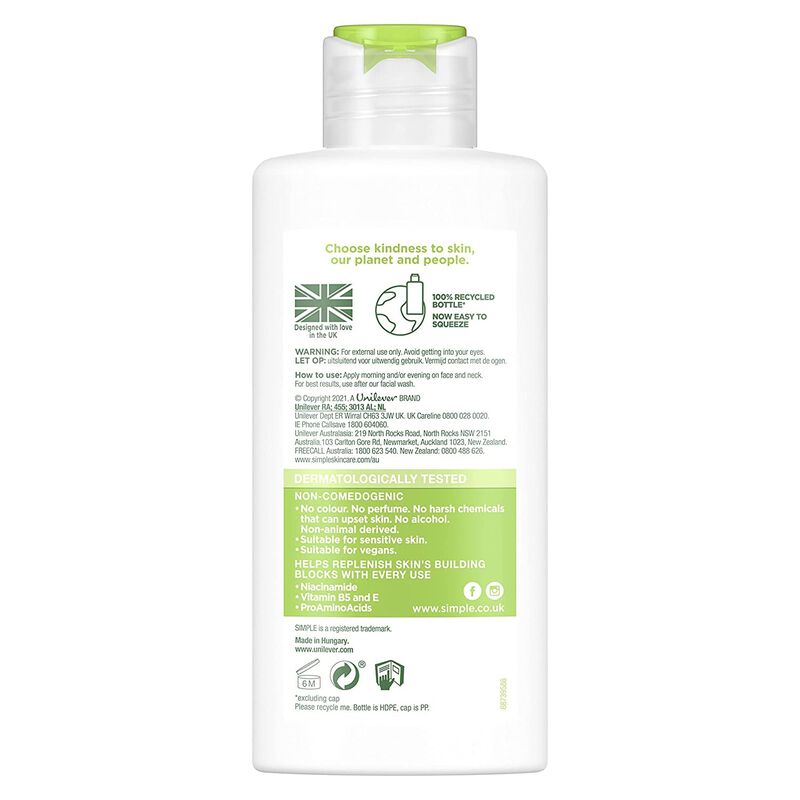 Hidratante Simple Hydrating Light 125 Ml Con Vi... image number null