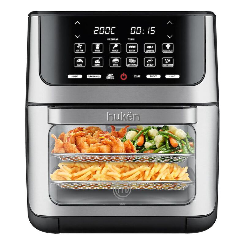 Horno Freidora De Aire Multifuncional 12l Huk&euml;n... image number null