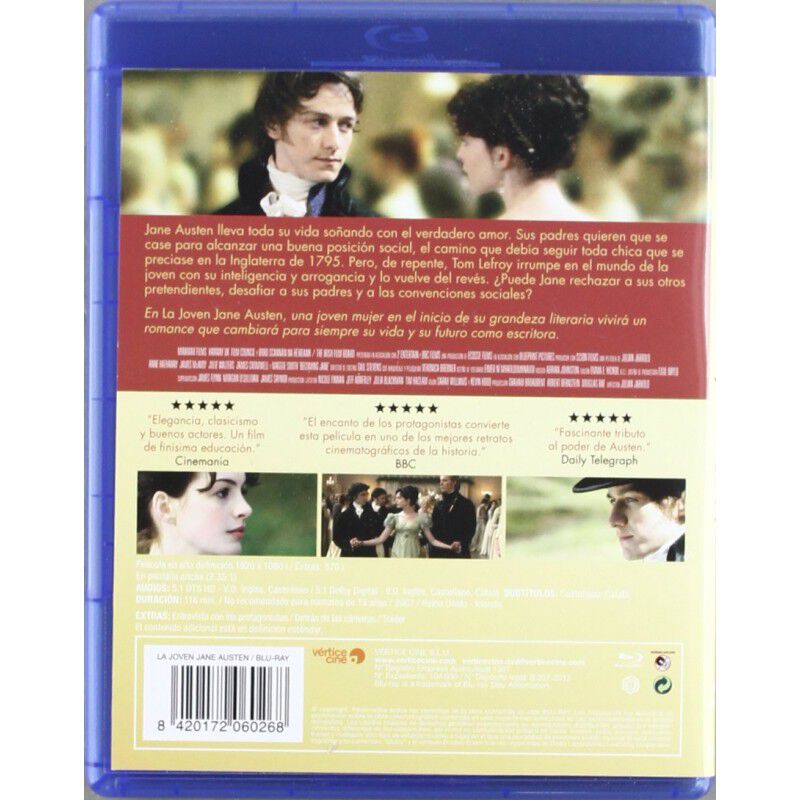 La Joven Jane Austen [blu-ray] (2007) Convirti&eacute;... image number null