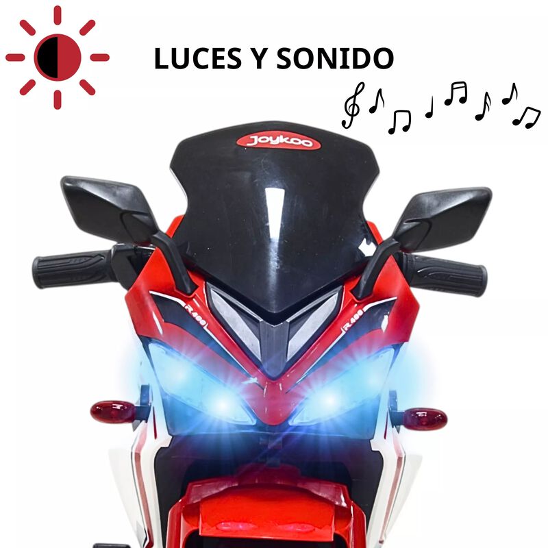 Moto Montable El&eacute;ctrica Deportiva 2 Ruedas Para... image number null