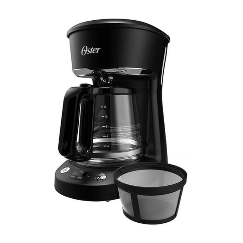Cafetera Programable Oster 12 Tazas Negra BVSTD... image number null