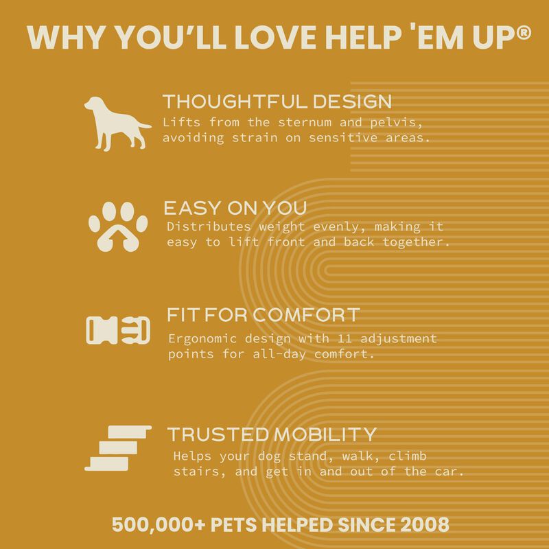 Arn&eacute;s Para Perro Help 'em Up Xs 4.5‑11 kg Con S... image number null
