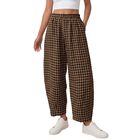 Pantalones Prettygarden a Cuadros Talla M
