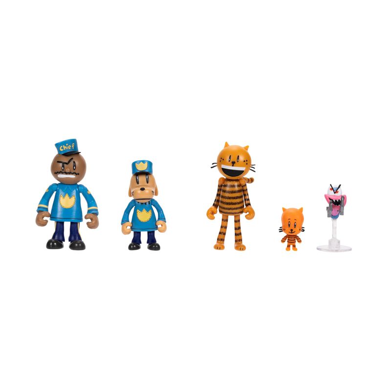 Set De Figuras De Acci&oacute;n Dog Man Movie Con Figu... image number null