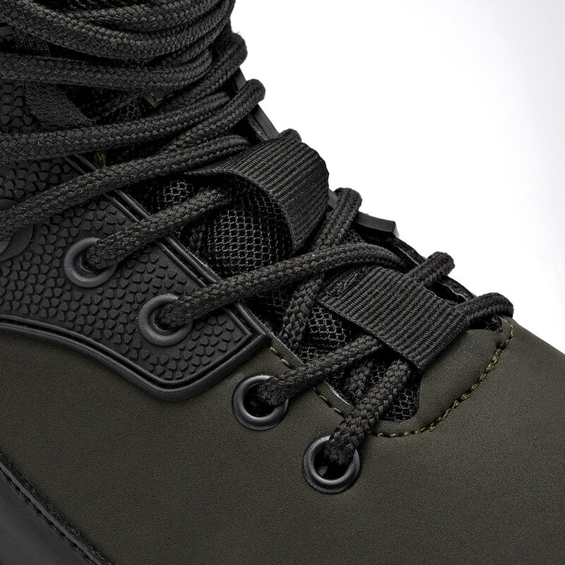 Eeder'S bota industrial para hombre olivo negro... image number null