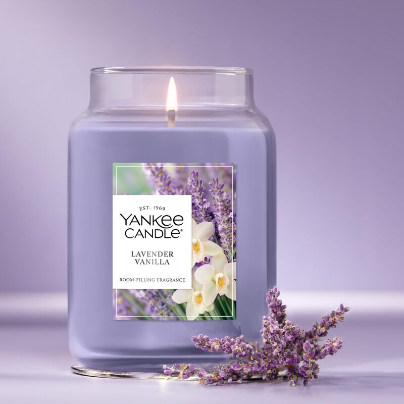 Vela Perfumada Yankee Candle, Lavanda Y Vainill... image number null
