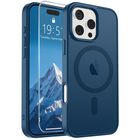Funda Supfine Magn&eacute;tica para iPhone 16 Pro Max - Azul Profundo