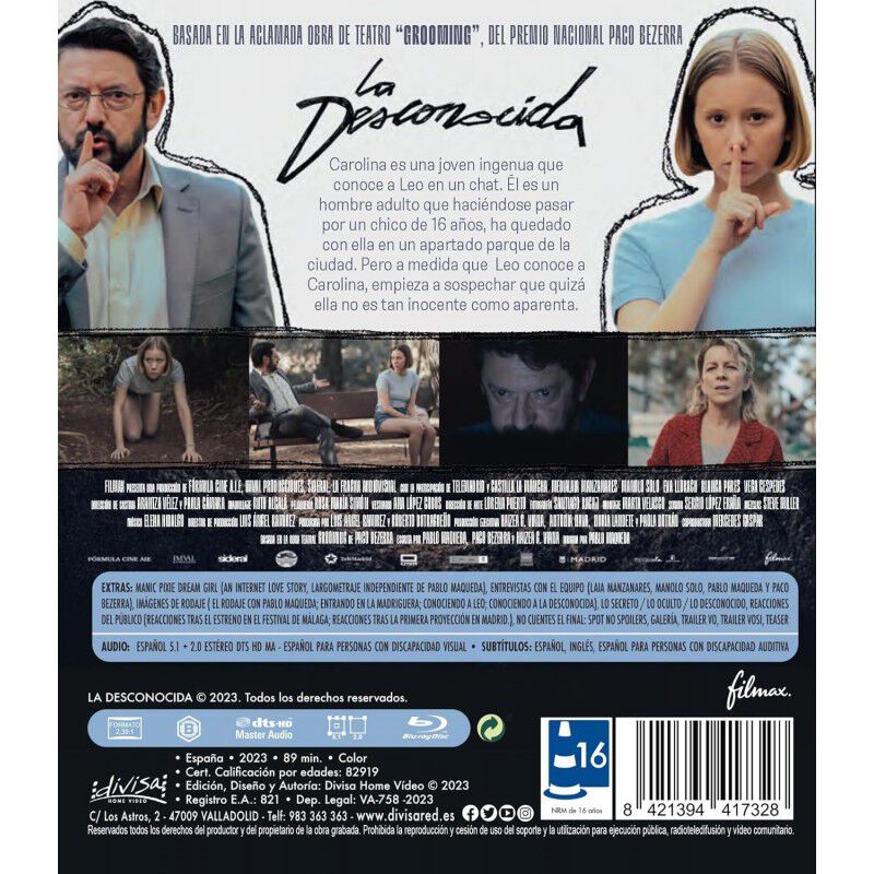La Desconocida (Blu-ray) [Blu-ray] image number null