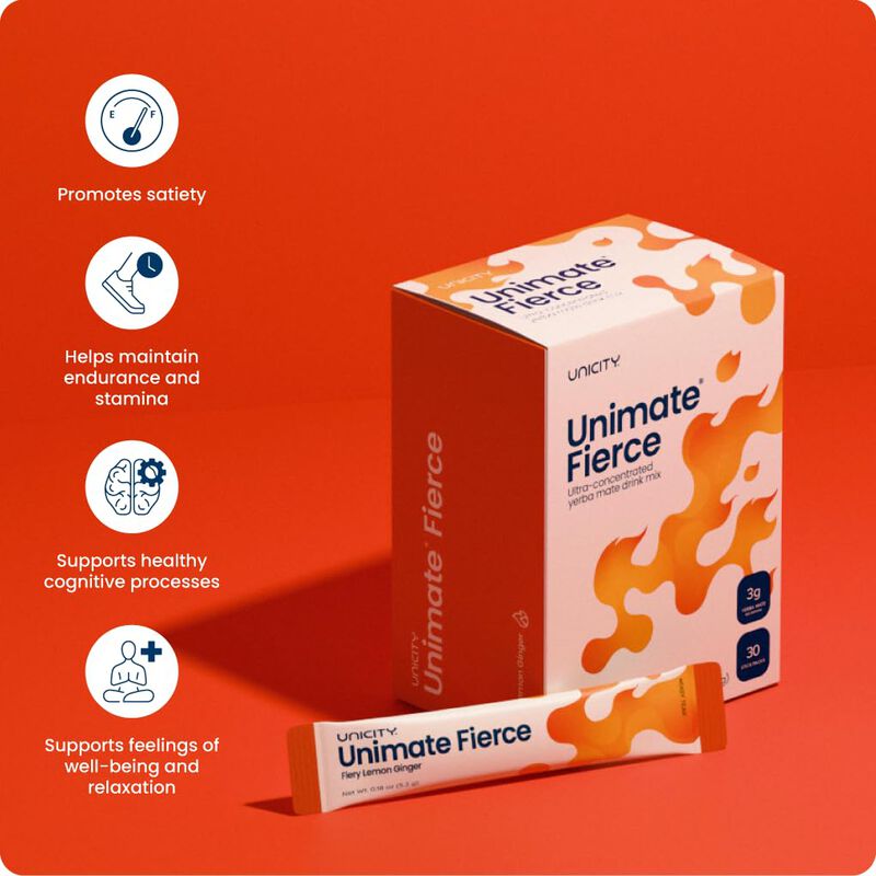 Mezcla Para Beber Unicity Lim&oacute;n 30 Sobres 156 g image number null