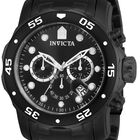 Reloj Invicta Pro Diver 0076 Chronograph Para Hombre Negro