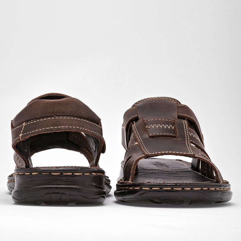 Moel Sandalia para hombre caf&eacute; image number null