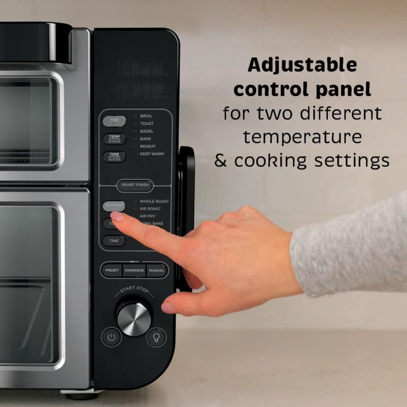 Horno Doble Ninja 12 Funciones 1800 W Air Fryer... image number null