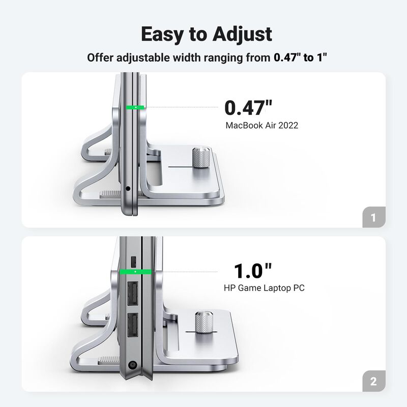 Soporte Vertical Para Port&aacute;til Ugreen Para Macb... image number null