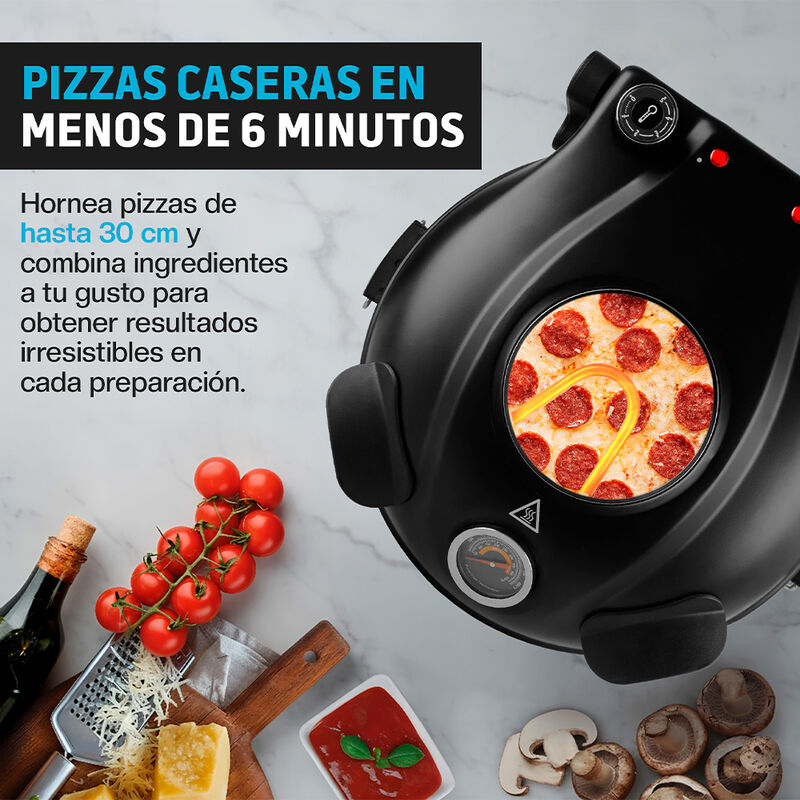 Horno El&eacute;ctrico para Pizza con Piedra Cer&aacute;mica ... image number null