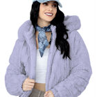 Chamarra Reversible Capucha Capitonada Mujer Lila Roosevelt A268