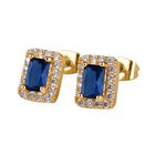 Aretes Mujer Oro 14k Plata Zirconias, Regalos Mamá Luckyly
