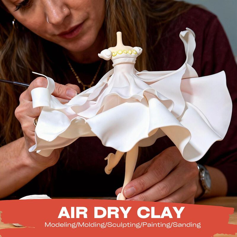 Arcilla De Secado Al Aire Picodiy 105 g Ligera ... image number null