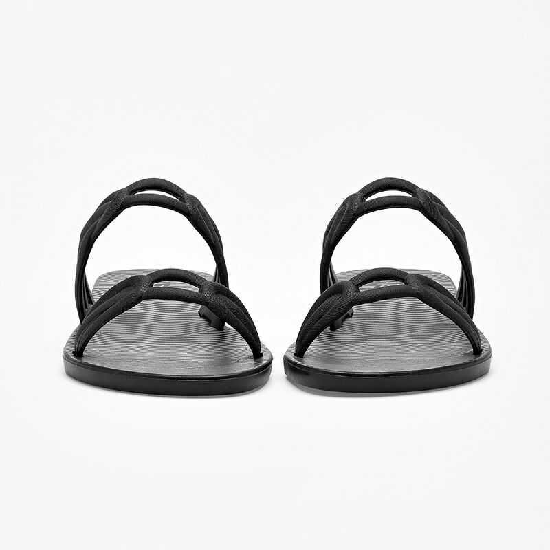 Marbella sandalia piso para mujer negro cod 140... image number null