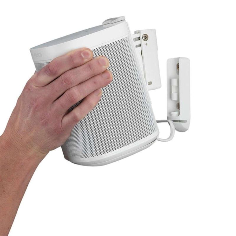 2 Soportes De Pared Mountson Para Sonos One Bla... image number null