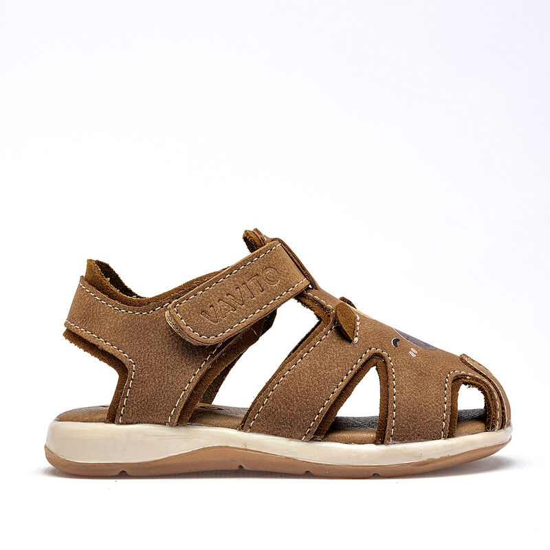 Vavito sandalia para beb&eacute; camel cod 140941-B image number null
