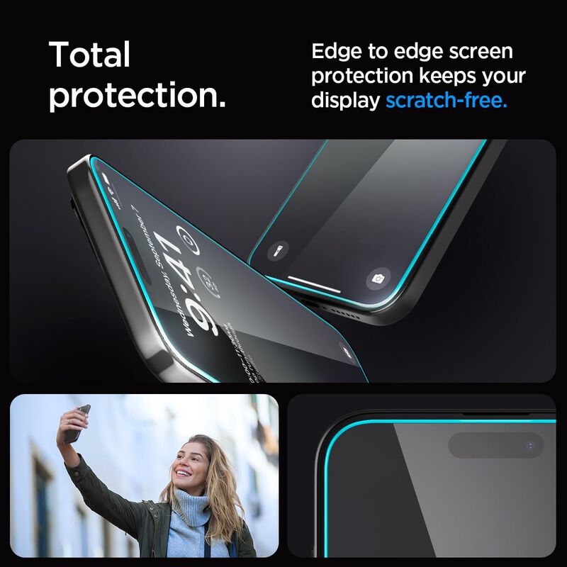 Protector De Pantalla Spigen Glastr Ez Fit Para... image number null