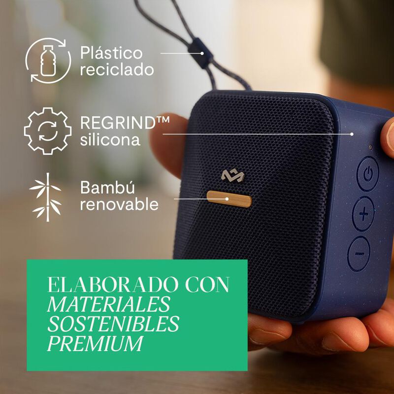 Bocina Portátil Rise Up Blue The House of Marle... image number null