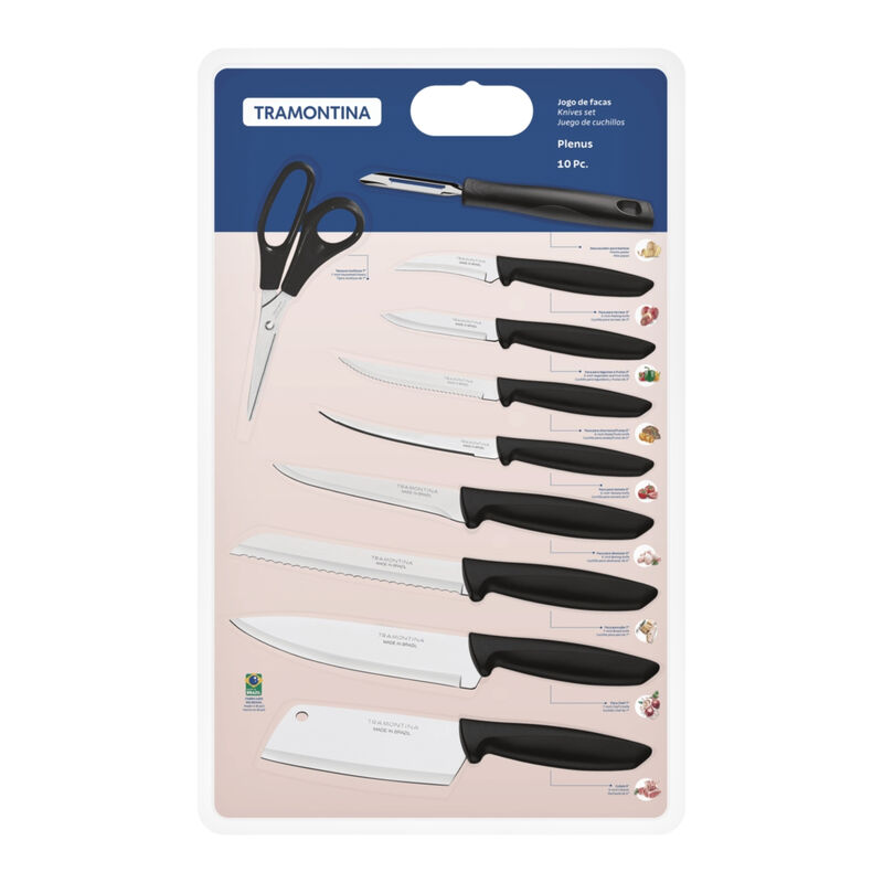 Juego de Cuchillos Tramontina 23498/065 Plenus ... image number null