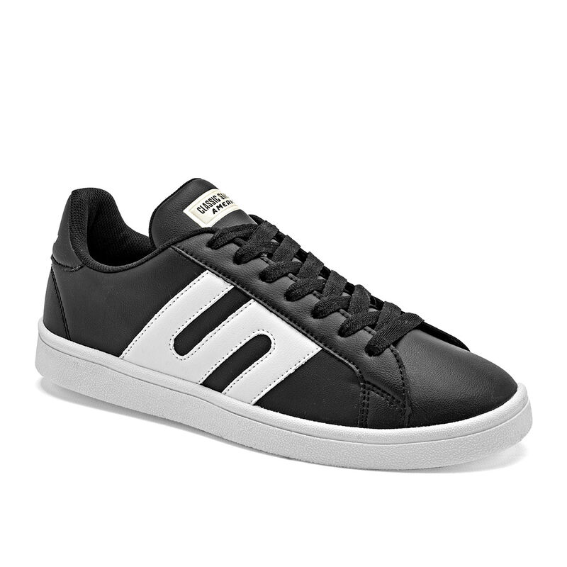 American Fire Tenis urbano para hombre negro bl... image number null