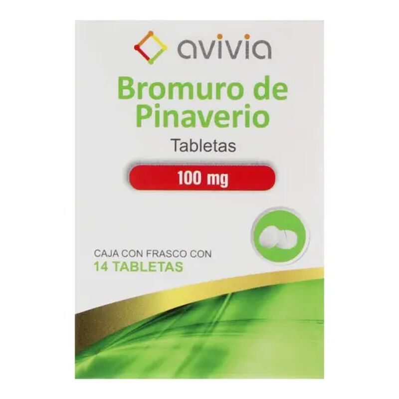 BROMURO DE PINAV 100 MG TABLETA C14 image number null